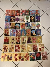 Lotto 50 Cartoline Floreali