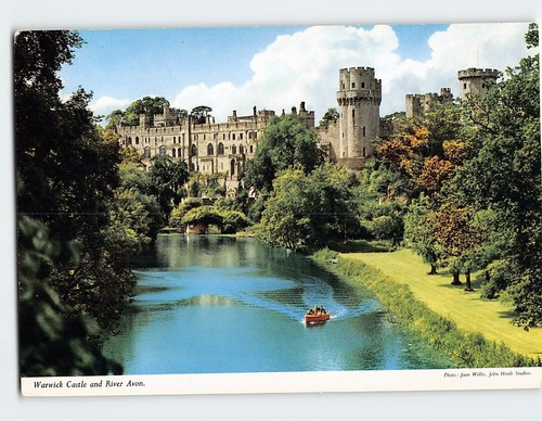 Cartolina castello warwick - cartolina,