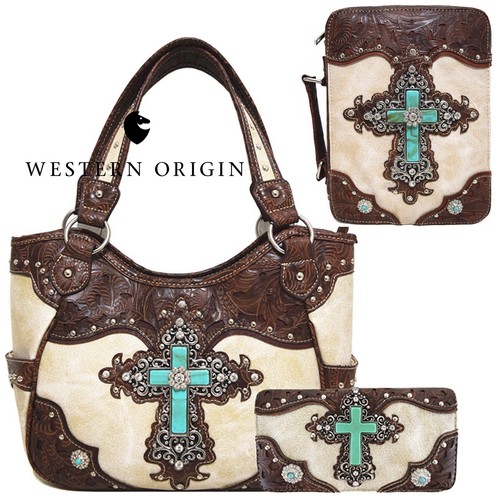 Borsa donna western cross - western,