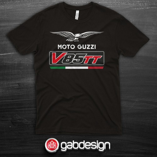 Shirt guzzi v85tt - guzzi, 100%