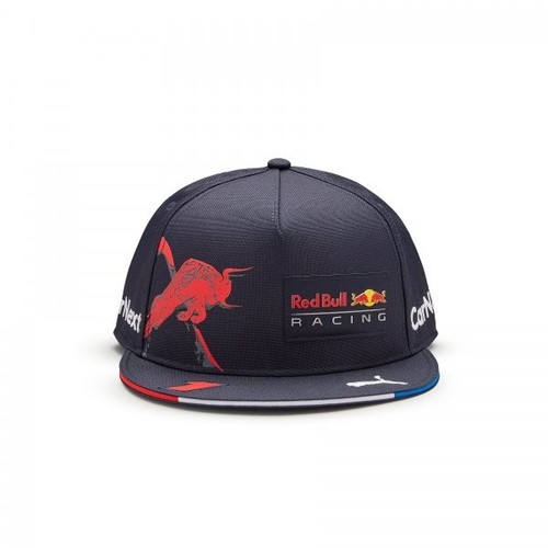 Cappello tesa piatta - tesa, red