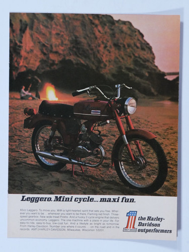 Harley davidson 65cc leggero - harley,