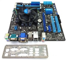 Scheda madre ASUS P7Q57-M MicroATX LGA1156 DDR3 Q57 con dissipatore CPU