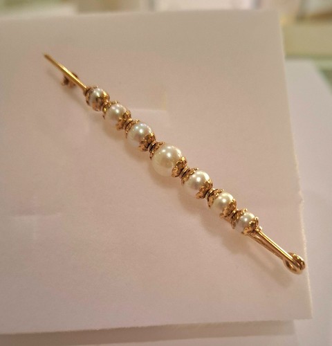 Spilla donna vintage oro rosso - spilla,