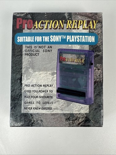 Boxed pro action replay ps1 - boxed,