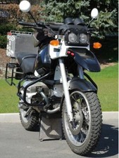 Paraurti BMW R1100GS R 1100GS Adventure protezione telaio nero 1995 - 1999