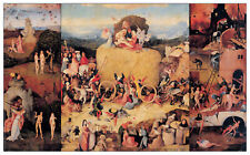 Pannello MDF-Trittico del Carro di fieno-BOSCH Wallart - Stampa su Tavola -