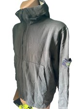 Stone Island Felpa Giacca Nera Vintage Taglia XXL