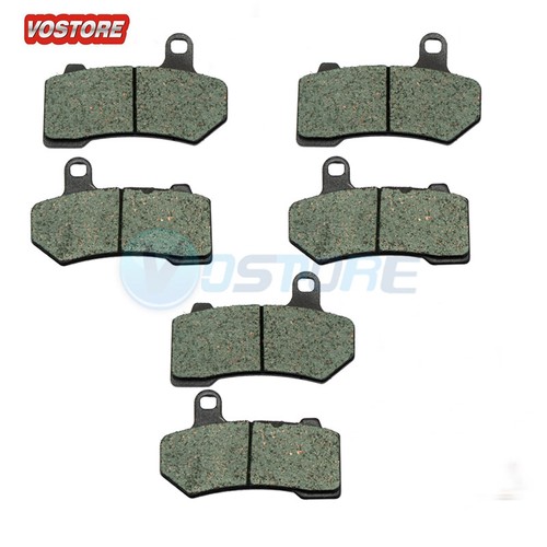 Front rear brake pads - front,