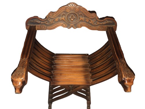 Sedia trono savonarola - trono,