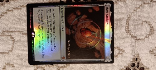 Mox amber dominaria foil - mox,