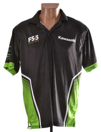 Maglia polo moto kawasaki - maglia,