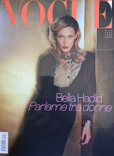 Bella hadid vogue italia - bella, march