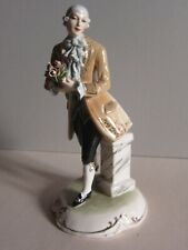 ARTURO PANNUNZIO - CAVALIERE CON MAZZO DI FIORI - CERAMICHE BERTOLOTTI - MILANO