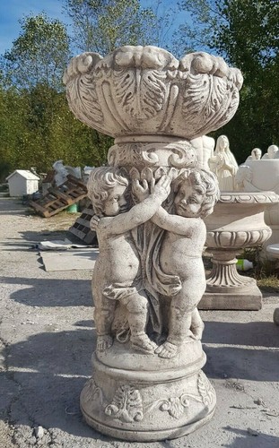 Putto con vaso vaschetta - putto,