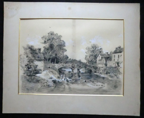 Disegno scena originale alfred - scena,