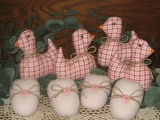 Decorazione Country 4 Uova