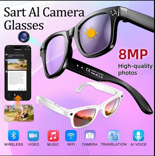 W610 smart glasses 8mp - w610,