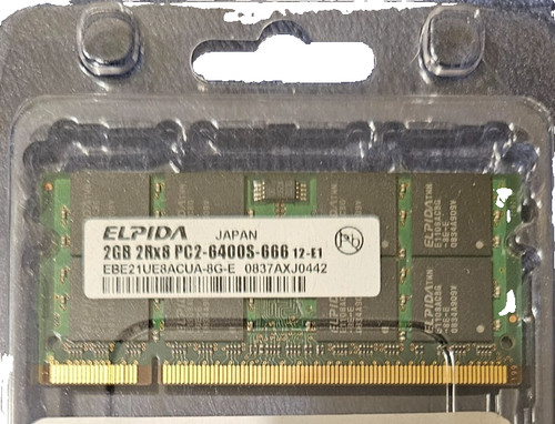 Ram sodimm 4gb ddr2 - ram, (2x2gb)