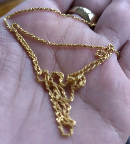 Collana donna oro giallo