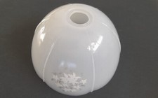 Vetro di ricambio bianco fiori