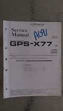 Pioneer gps-x77 service manual