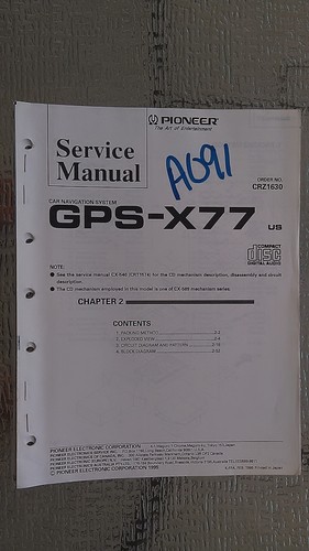 Pioneer gps x77 - pioneer, manuale