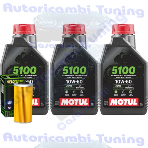 Kit tagliando olio motul 5100 - kit,