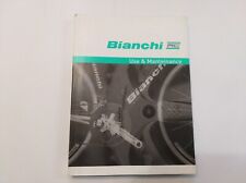 BICICLETTE BIANCHI REPARTO CORSE Manuale uso e manutenzione . Use  & Maintance