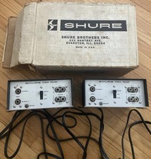 Lotto preamplificatori shure - 2,