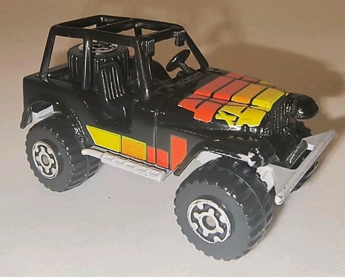 Matchbox 1983 nero jeep 4x4 - matchbox,