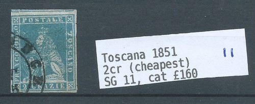 Toscana 1851 2cr cat 160 - cat, gb