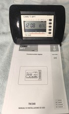 Cronotermostato  Digitale settimanale Bpt/Came, Placca Nera e manuale D'uso. 