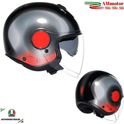 Casco jet doppia visiera agv - casco,