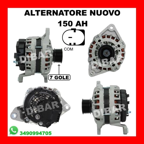 Alternatore 150ah nuovo per - alternatore,