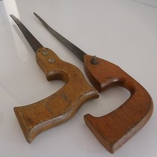 2 Seghe Da Legno Vintage