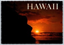 Cartolina Tramonto a Waimea