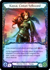 FAB  COLD FOIL Kassai, Cintari Sellsword (Armory Event) (Extended Art) -