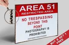 AREA 51 POSTER LIMITATO 30X21