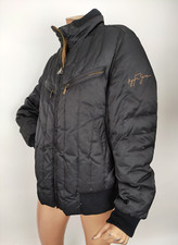 Giubbotto Diadora Ayrton Senna Autografo Ricamo nero"double face"Vintage1990-696