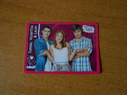 Figurina card violetta - figurina,