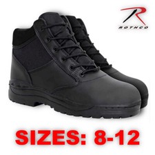 Stivali di sicurezza Rothco 5054 da uomo a ingresso forzato 6 pollici (taglie: 8-12)