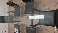 Tavolo cristallo piu 6 - in,