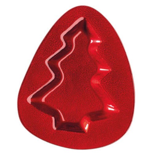 Piatto albero red christmas - piatto,