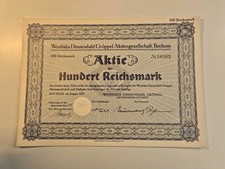 Westfalia Dinnendahl Gröppel società per azioni 1937