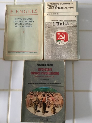 Lotto libri socialismo - lotto, su