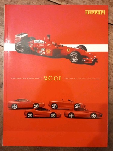 Libro ferrari 2001 campione - libro.,