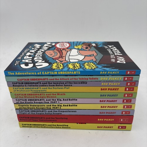 Captain underpants book lot - captain,