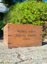 Cassa Da Vino Vintage In Legno