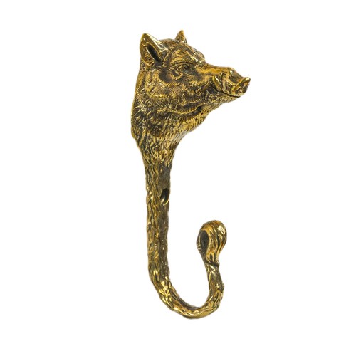 Gancio per cinghiale ottone - gancio,